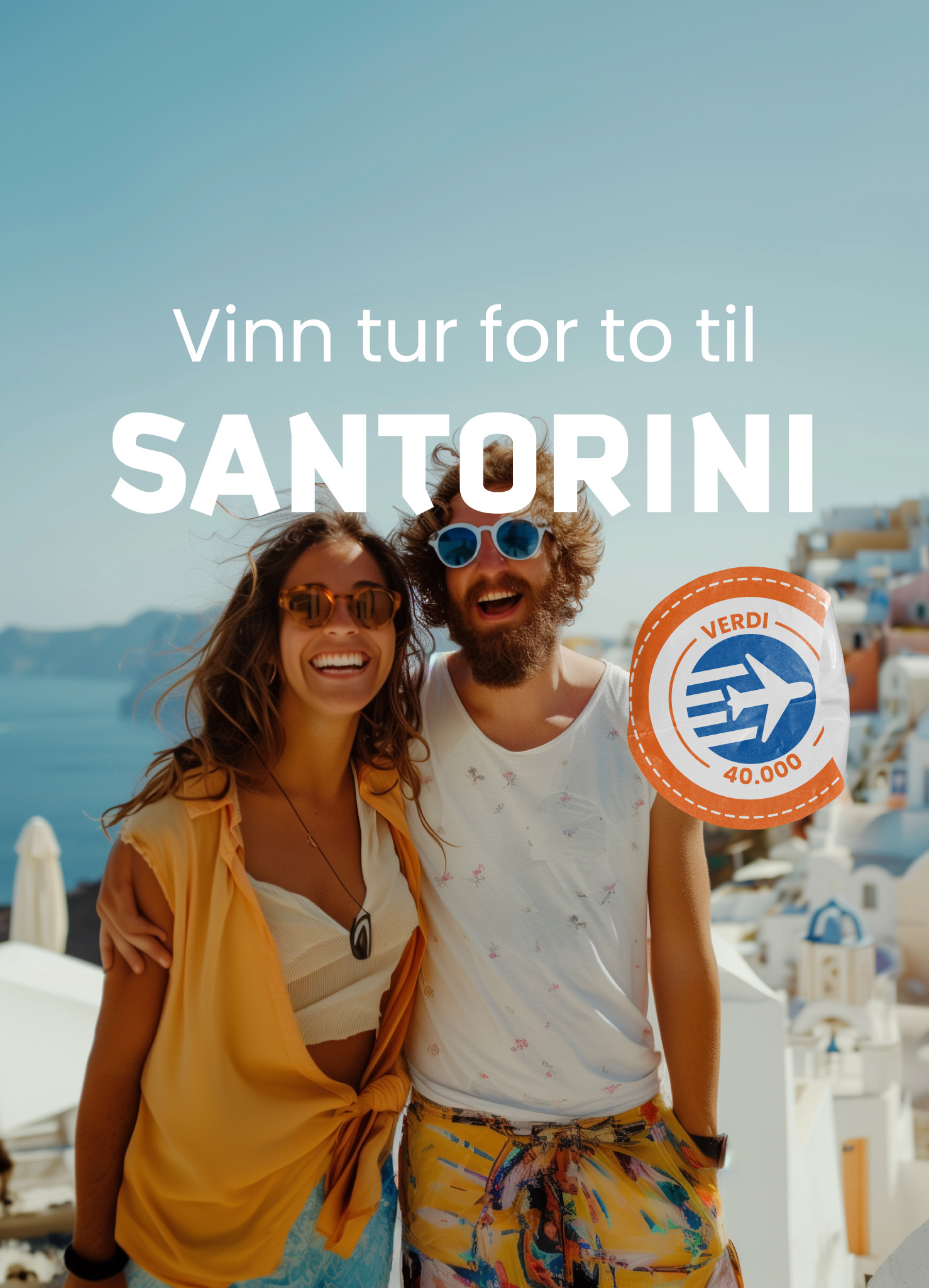 Vinn tur til Santorini