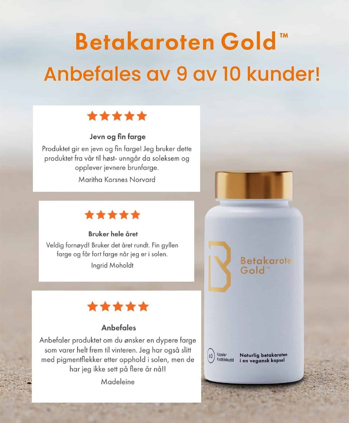 BETAKAROTEN GOLD ANMELDELSE